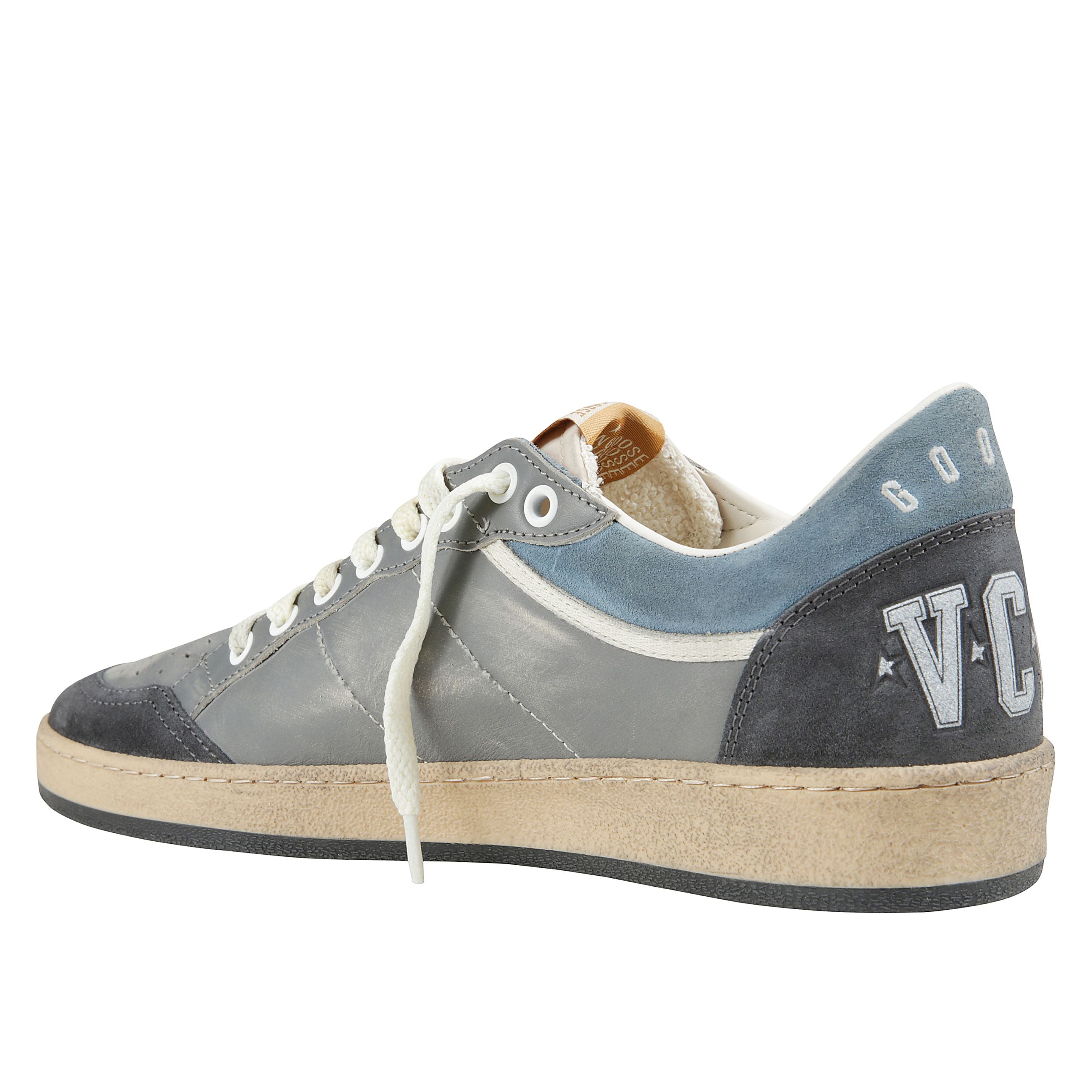 Sneakers ball star double in pelle scamosciata