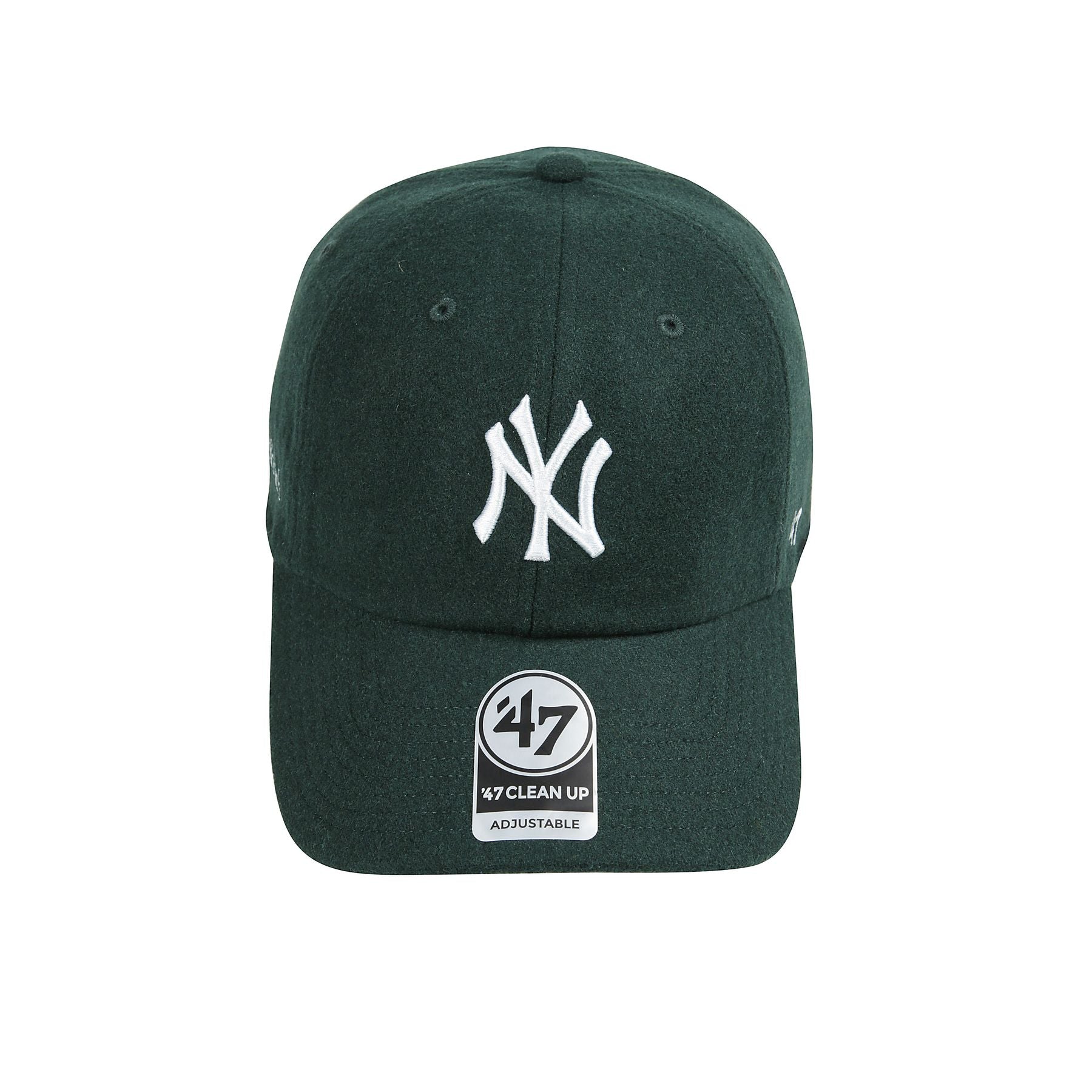 Yankees serif wool hat
