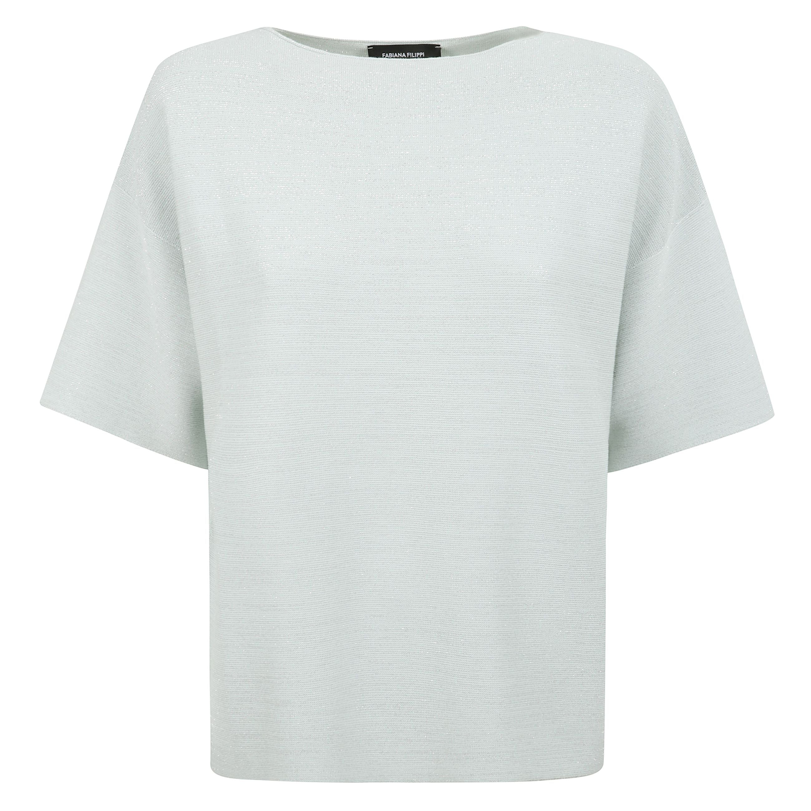 Maglia girocollo a  maniche corte