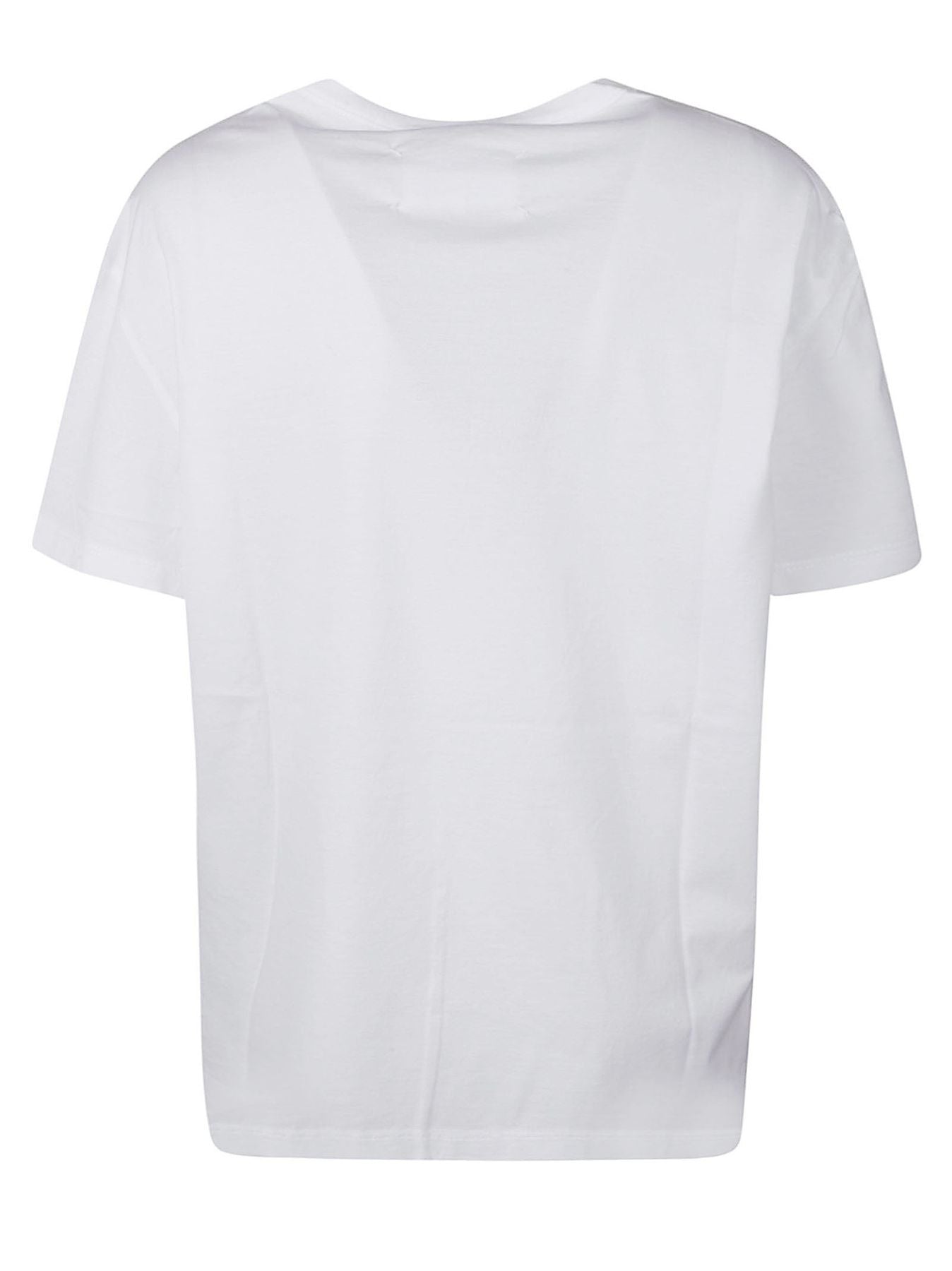 Embroidered-logo cotton t-shirt