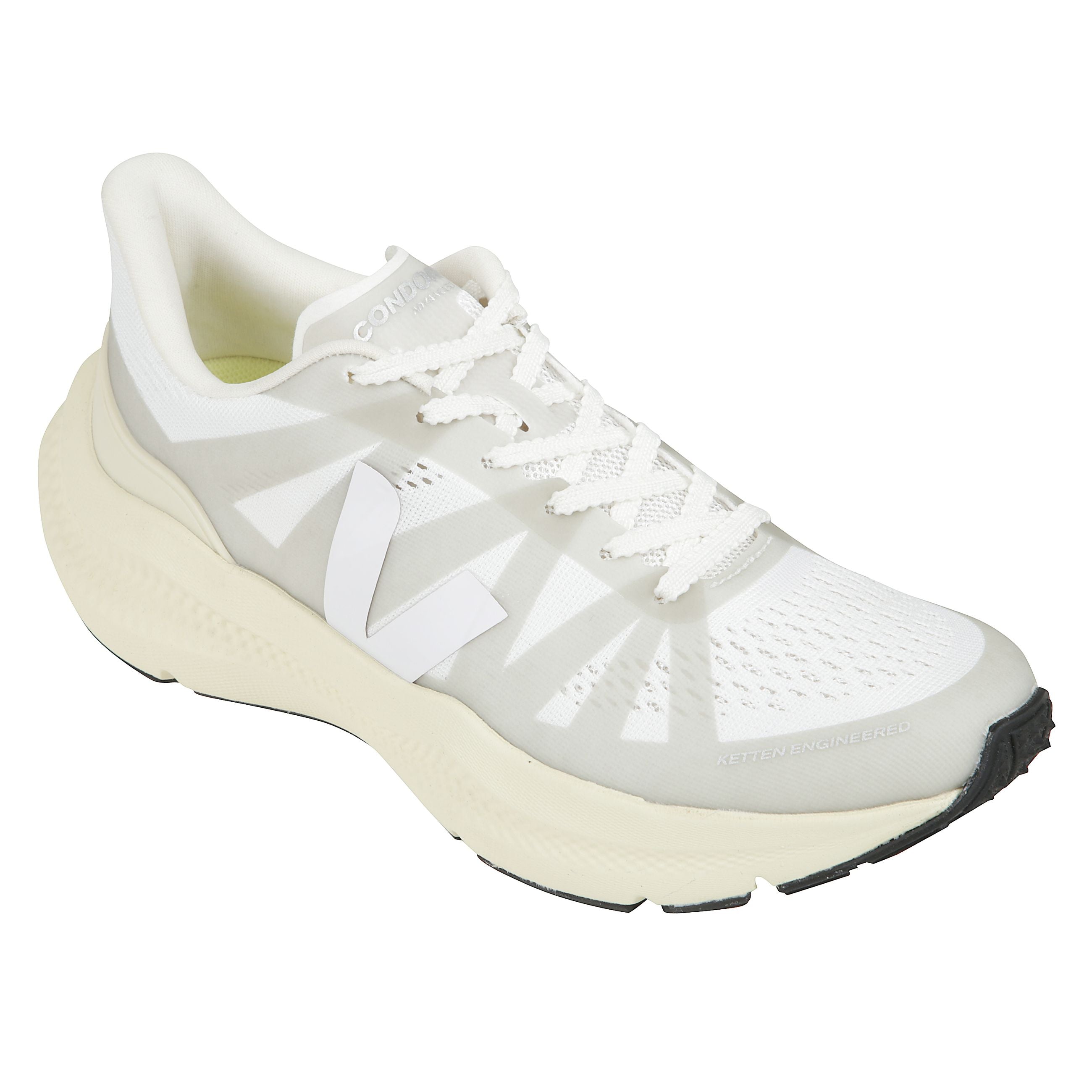 Scarpa da ginnastica condor 3 advanced con allacciatura frontale, suola in gomma spessa, tomaia in maglia e contrafforte del tallone con marchio