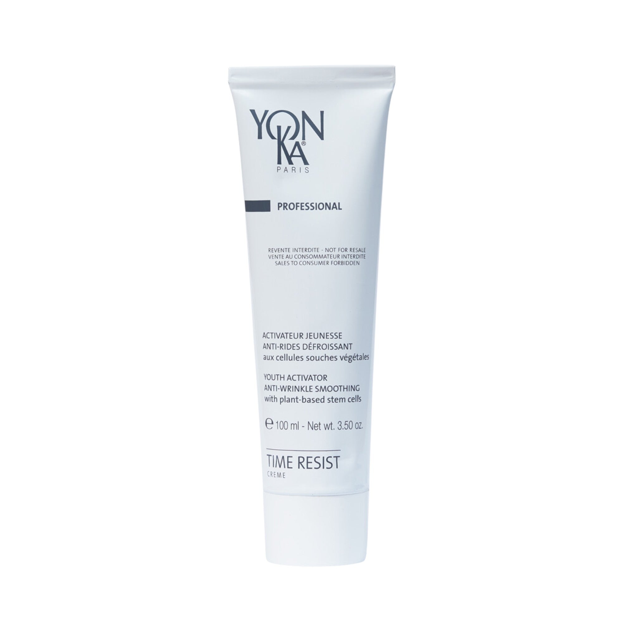 Yonka Professional Time Resist Creme Youth Activator Anti-Wrinkle Smoothing 100ml/3.5oz