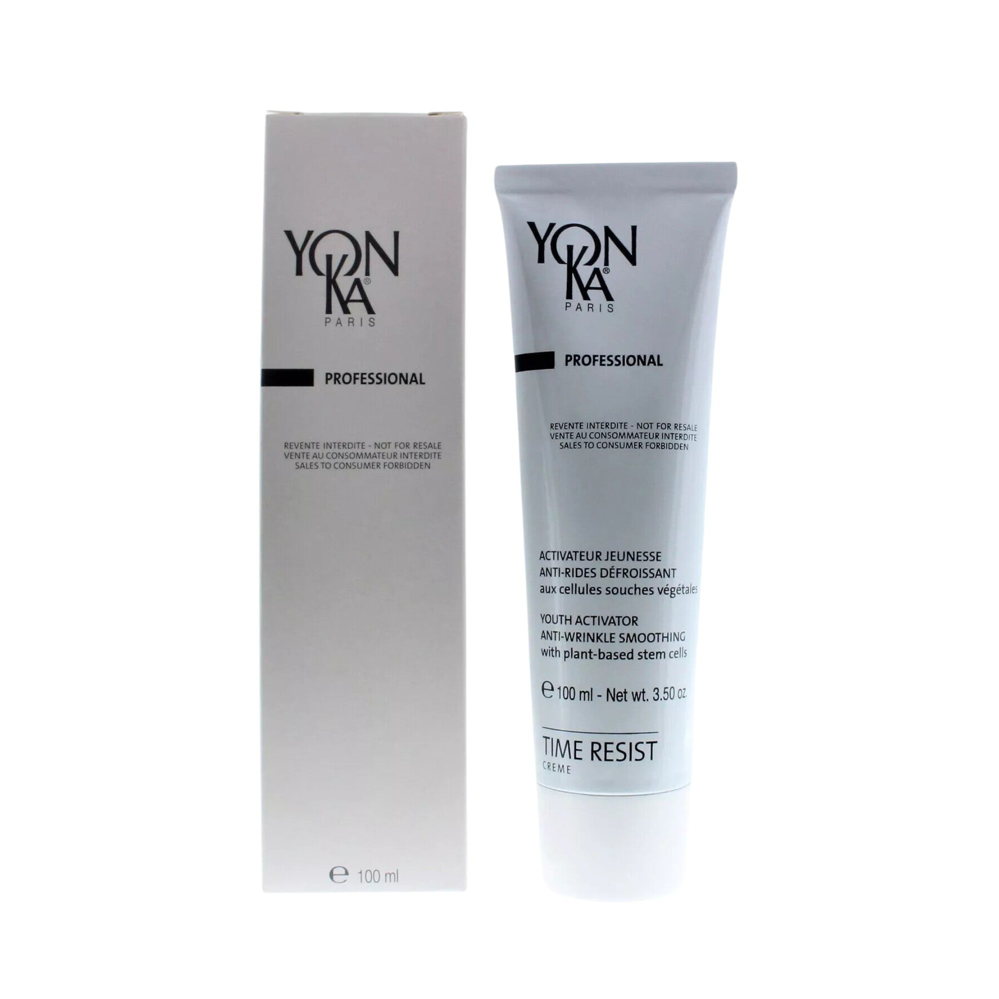 Yonka Professional Time Resist Creme Youth Activator Anti-Wrinkle Smoothing 100ml/3.5oz