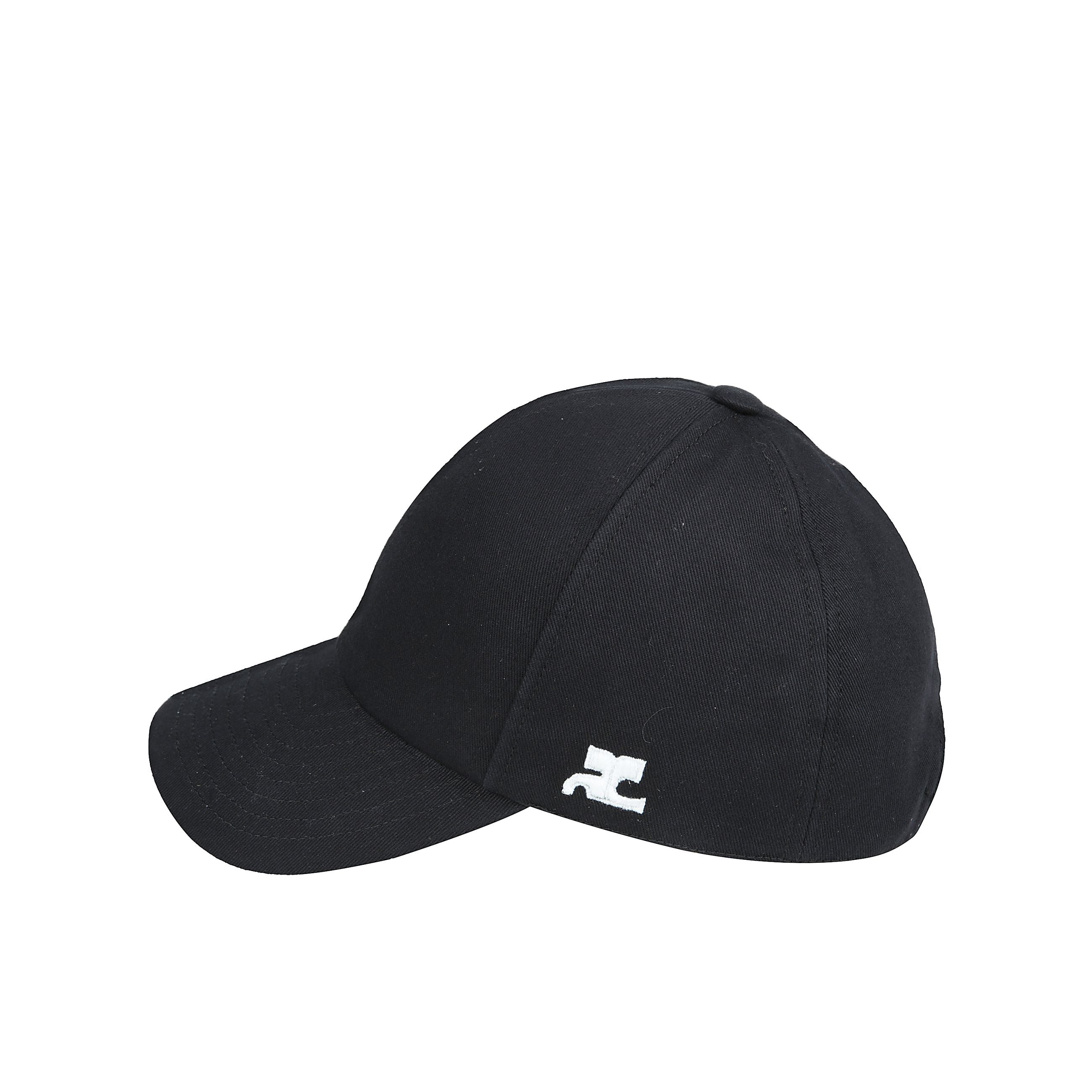 Cappello ac in cotone con struttura a sei inserti e fascia in fibbia posteriore regolabile.