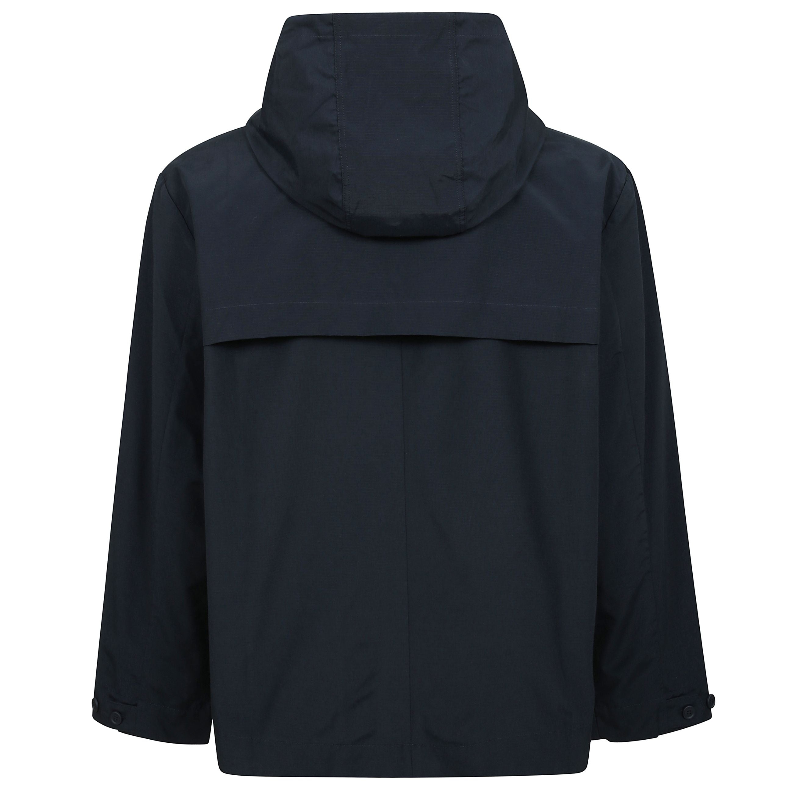 Uno strato traspirante perfetto per le commissioni durante le giornate primaverili umide. il nostro tessuto ripstop Ã¨ ultra-resistente, antistrappo e resistente allo strappo con una finitura idrorepellente per docce primaverili imprevedibili. con chiusur