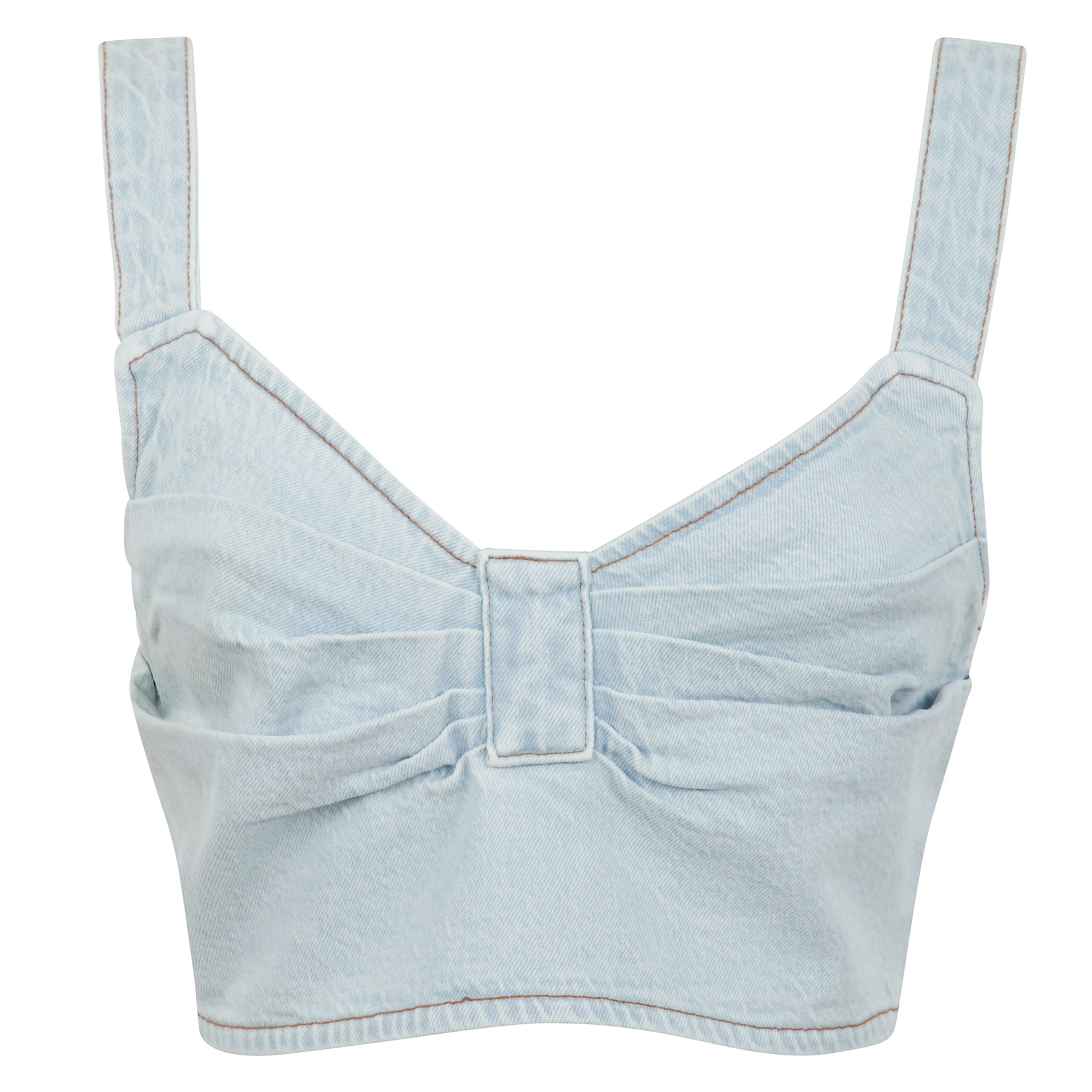 Top corto in stampa leopardata con chiusura laterale con zip e spalline regolabili