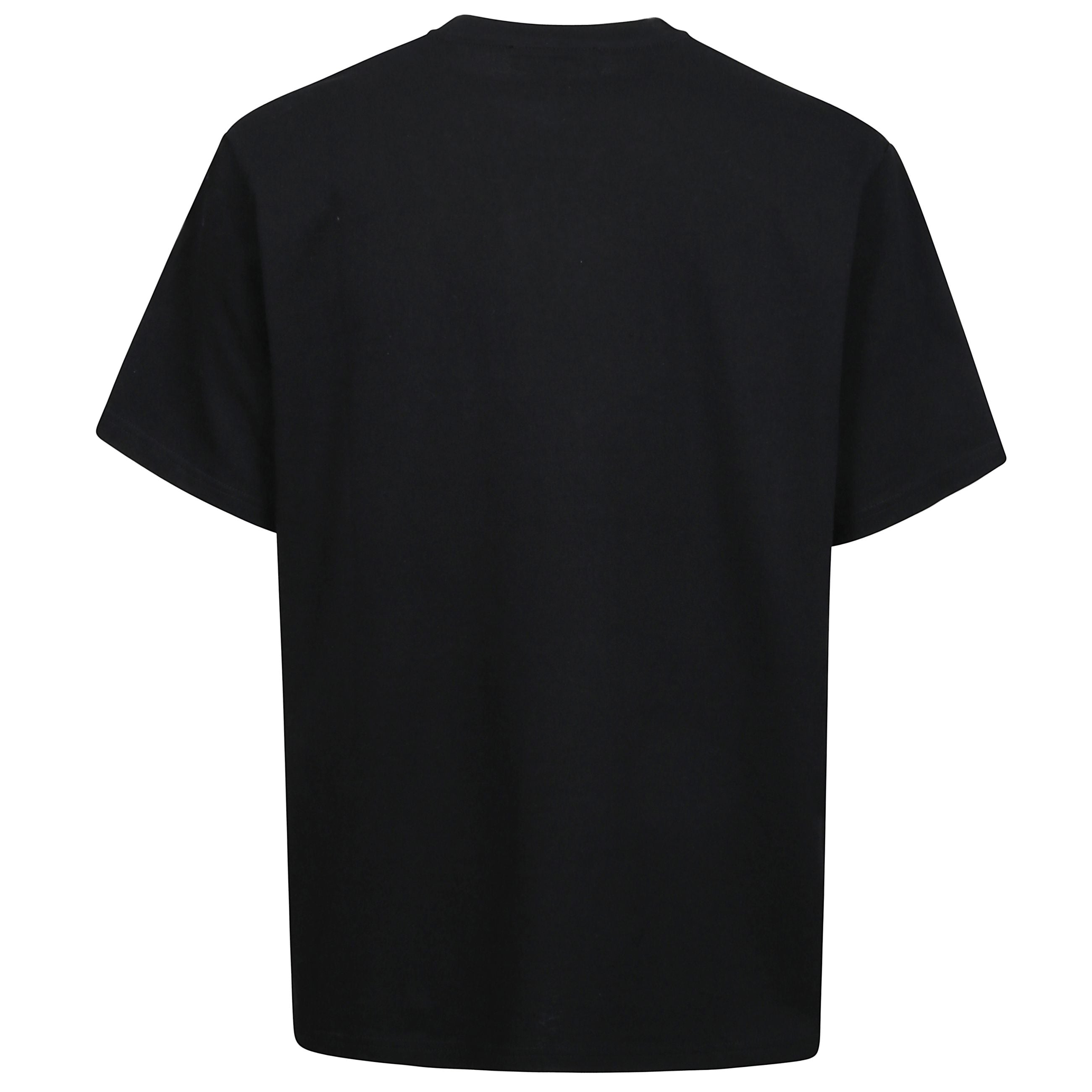 T-shirt a maniche corte con logo jw a contrasto ricamato sul davanti. girocollo con vestibilitÃ  regolare.