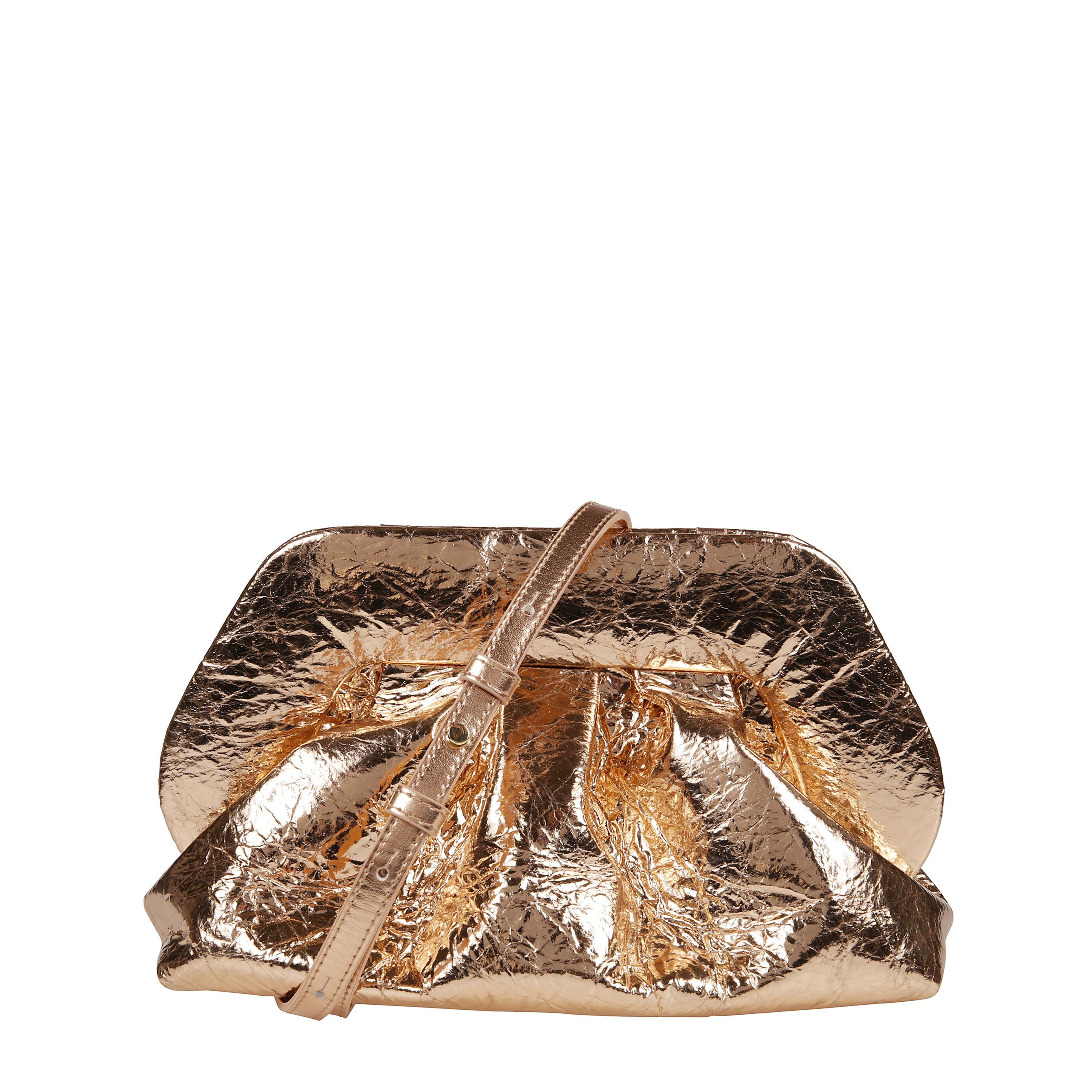 Borsa tia pineapple in oro rosa