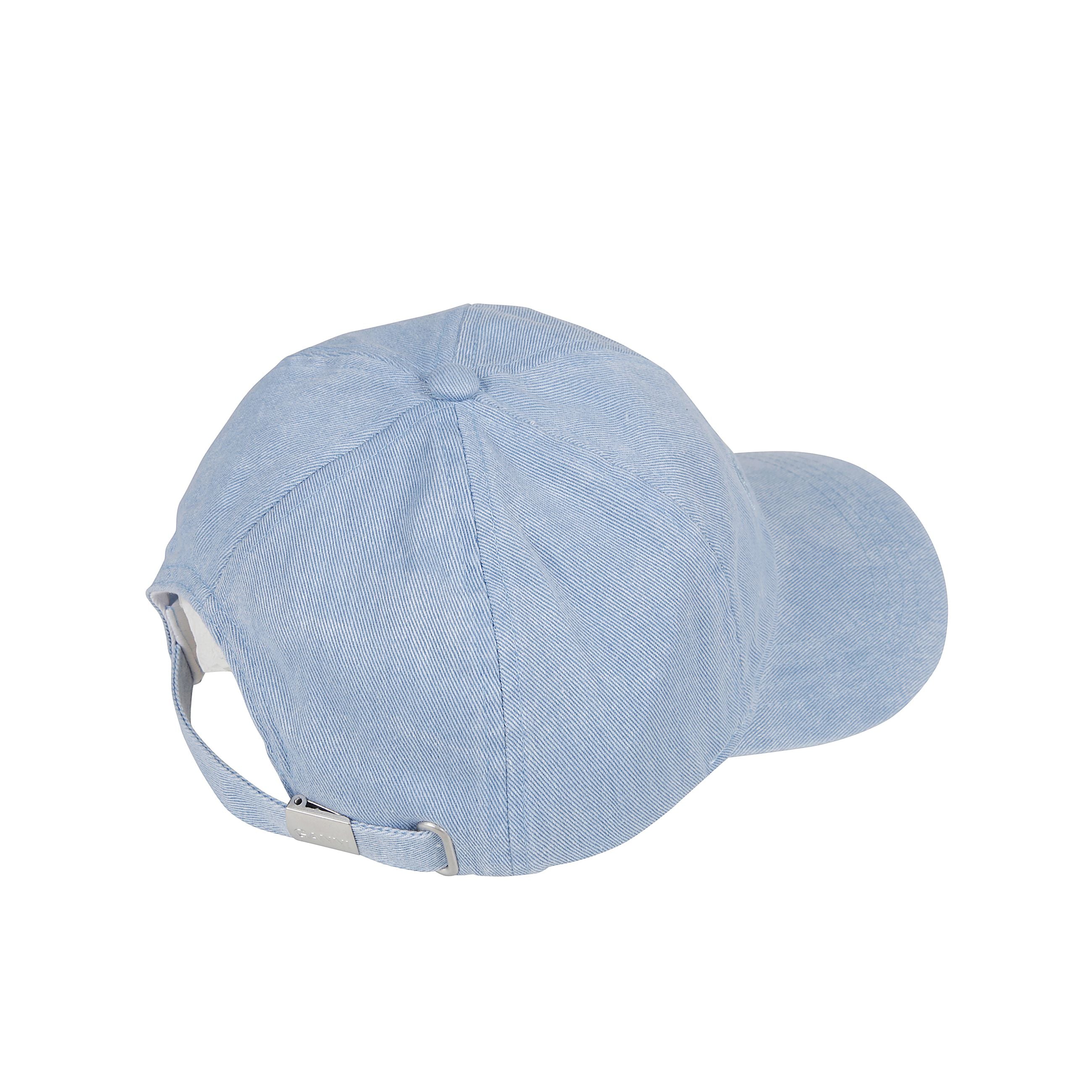 Cappello da baseball denim con ricamo
