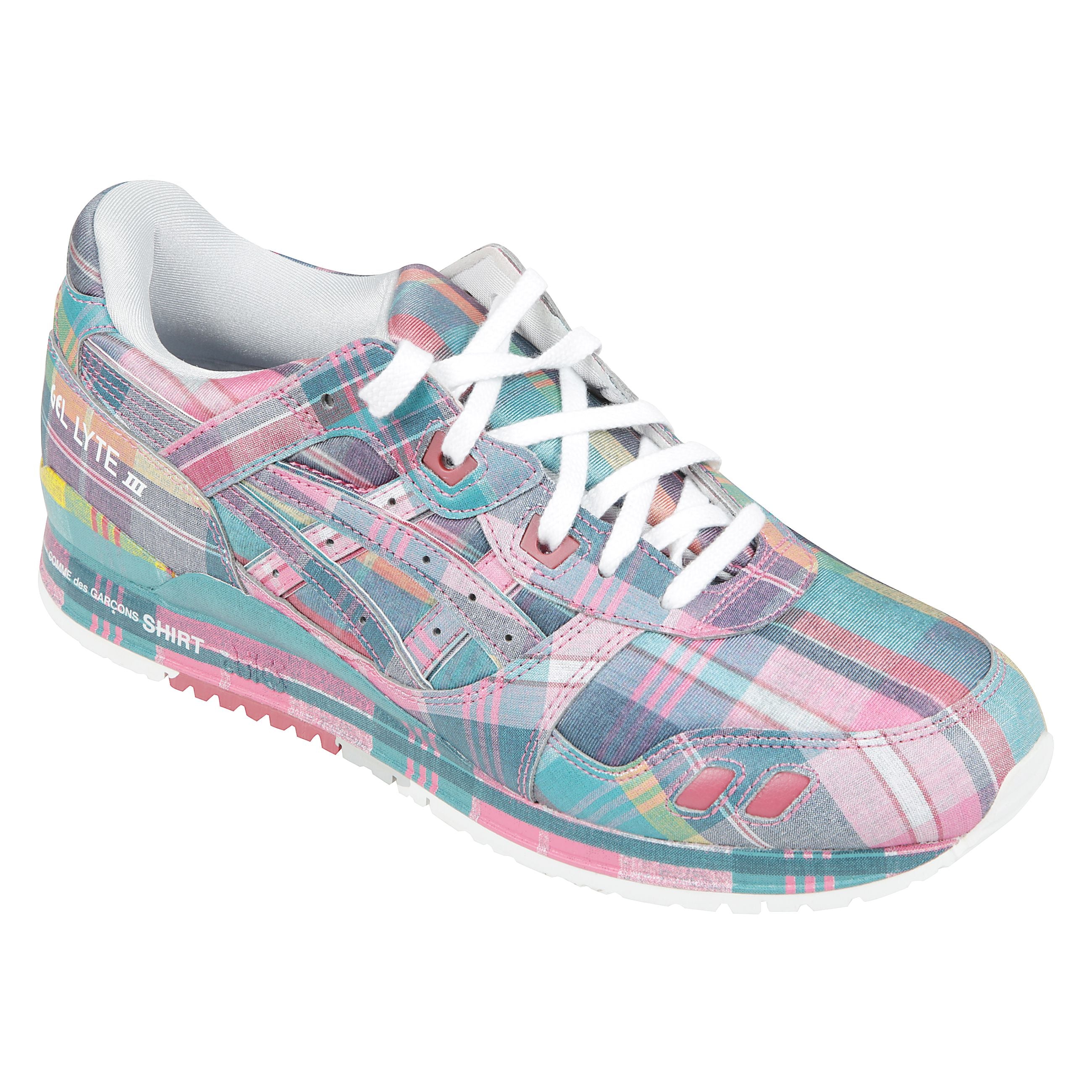 Mens sneakers x asics con chiusura frontale con lacci, logo sul tallone, caratteristica tecnologia gelÂ ammortizzante e suola piatta in gomma