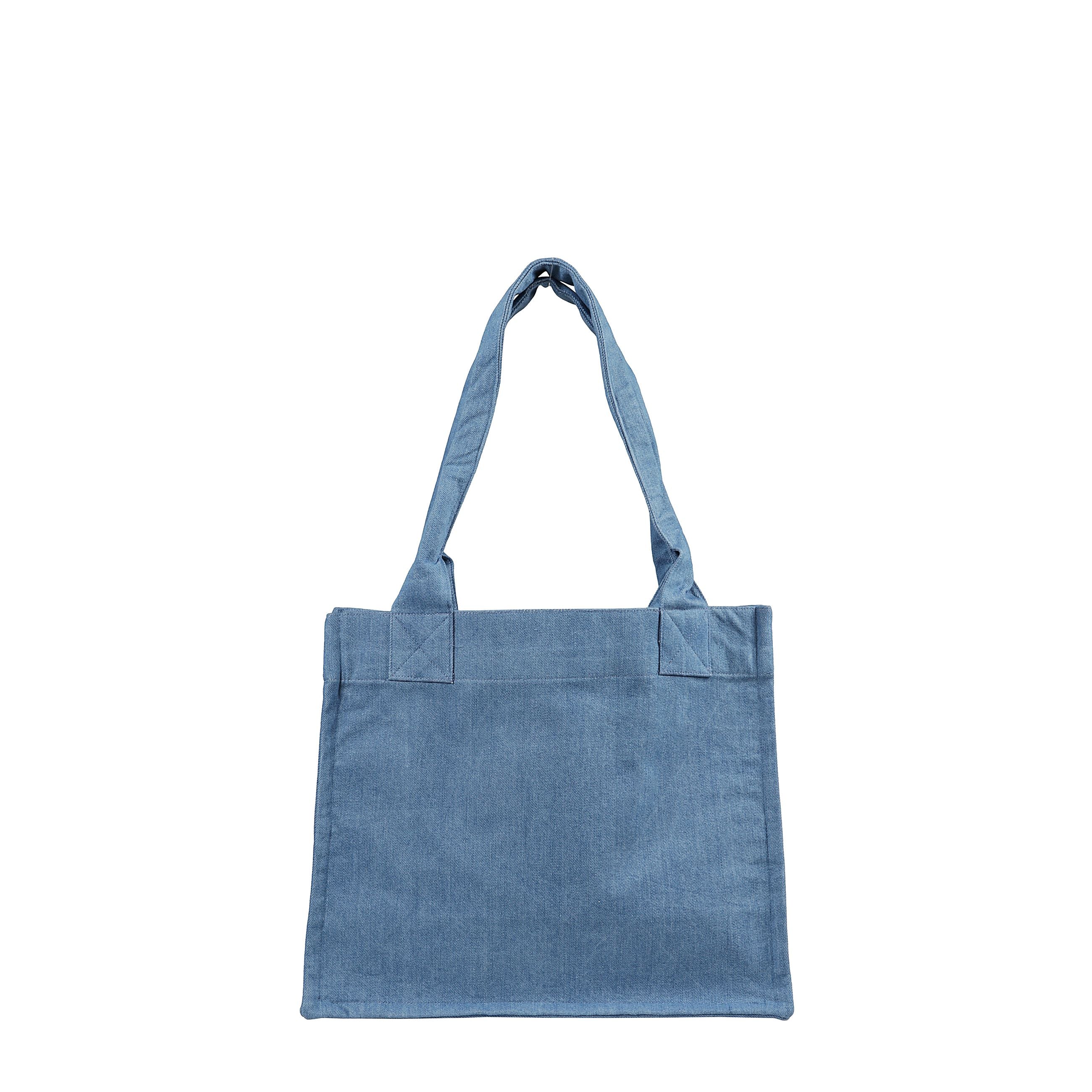 Borsa in cotone con logo.