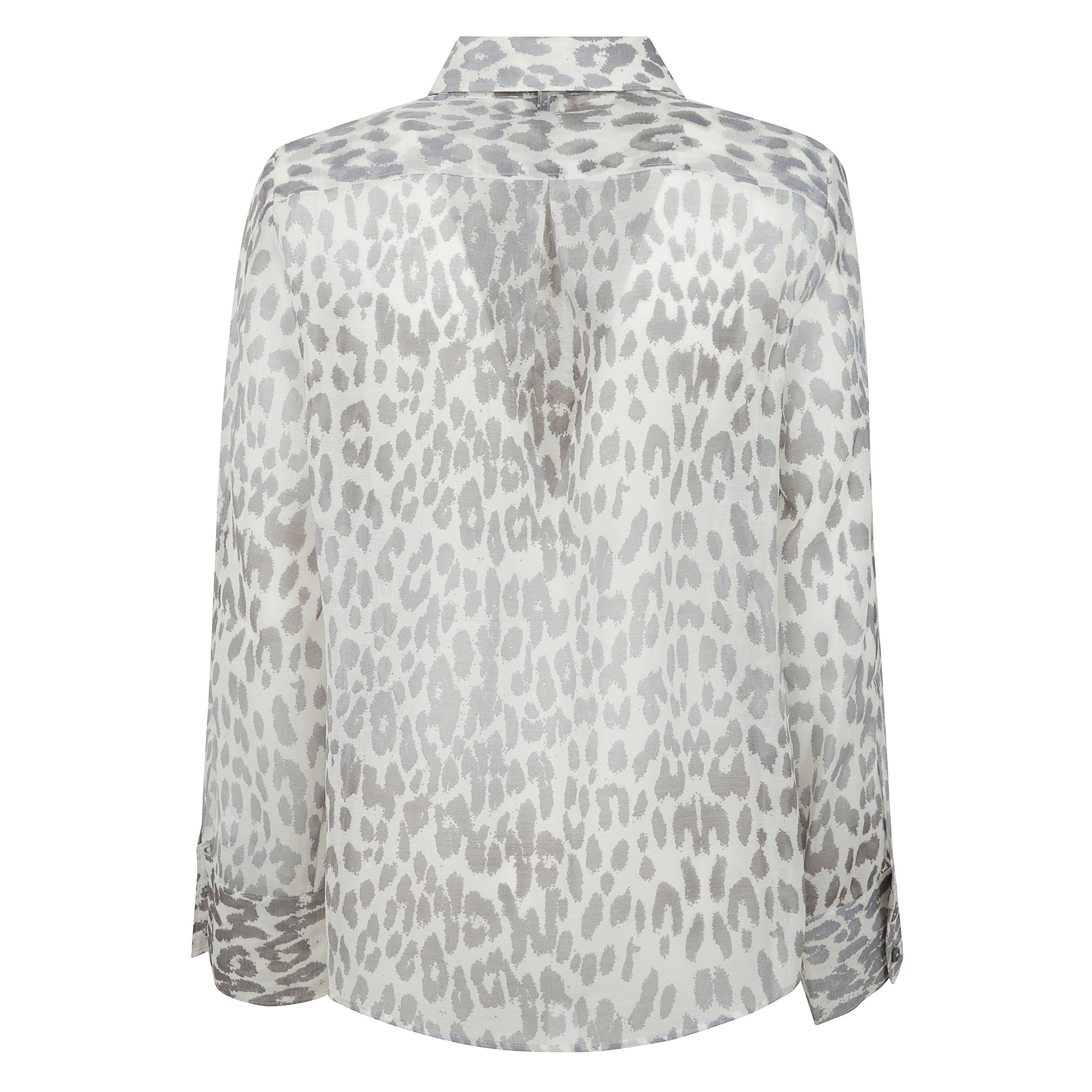Camicia animalier con fantasia.