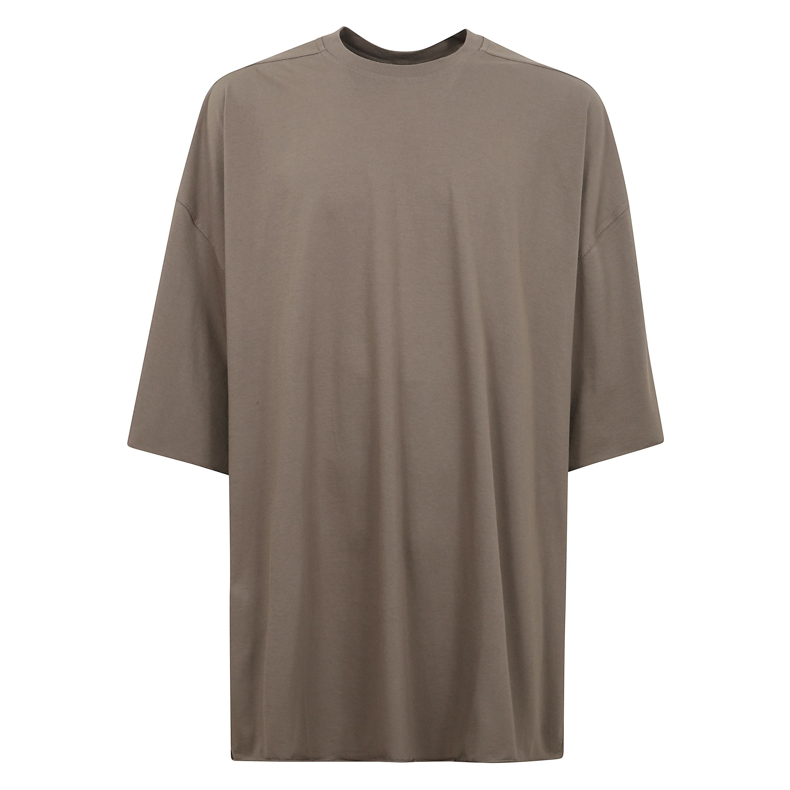 Per aggiornare i tuoi look streetwear, non guardare oltre questa maglietta rick owens tommy. oversize per il comfort e lo stile in uno, un profilo pulito completa il design.