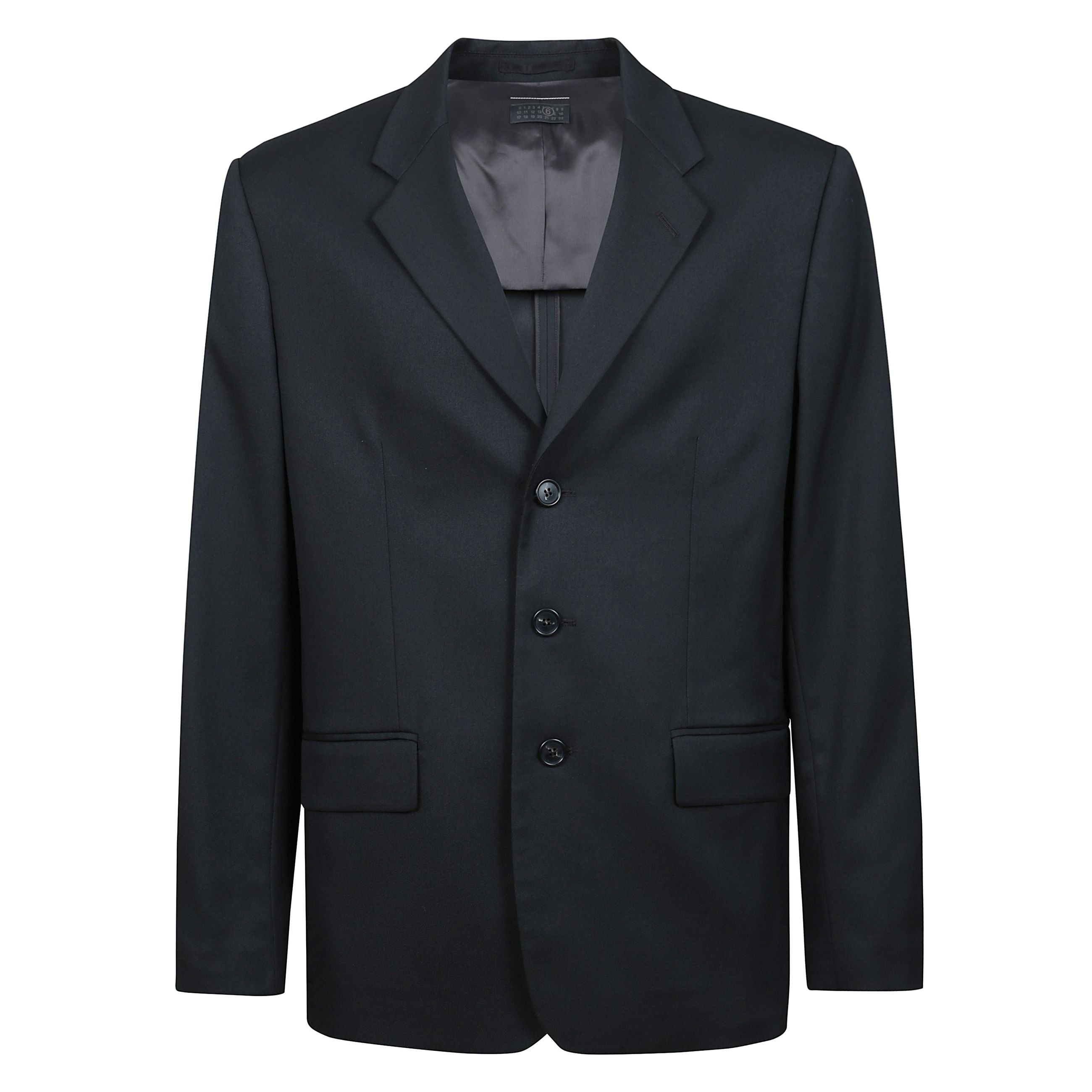 Blazer con design al rovescio e chiusura frontale con abbottonatura