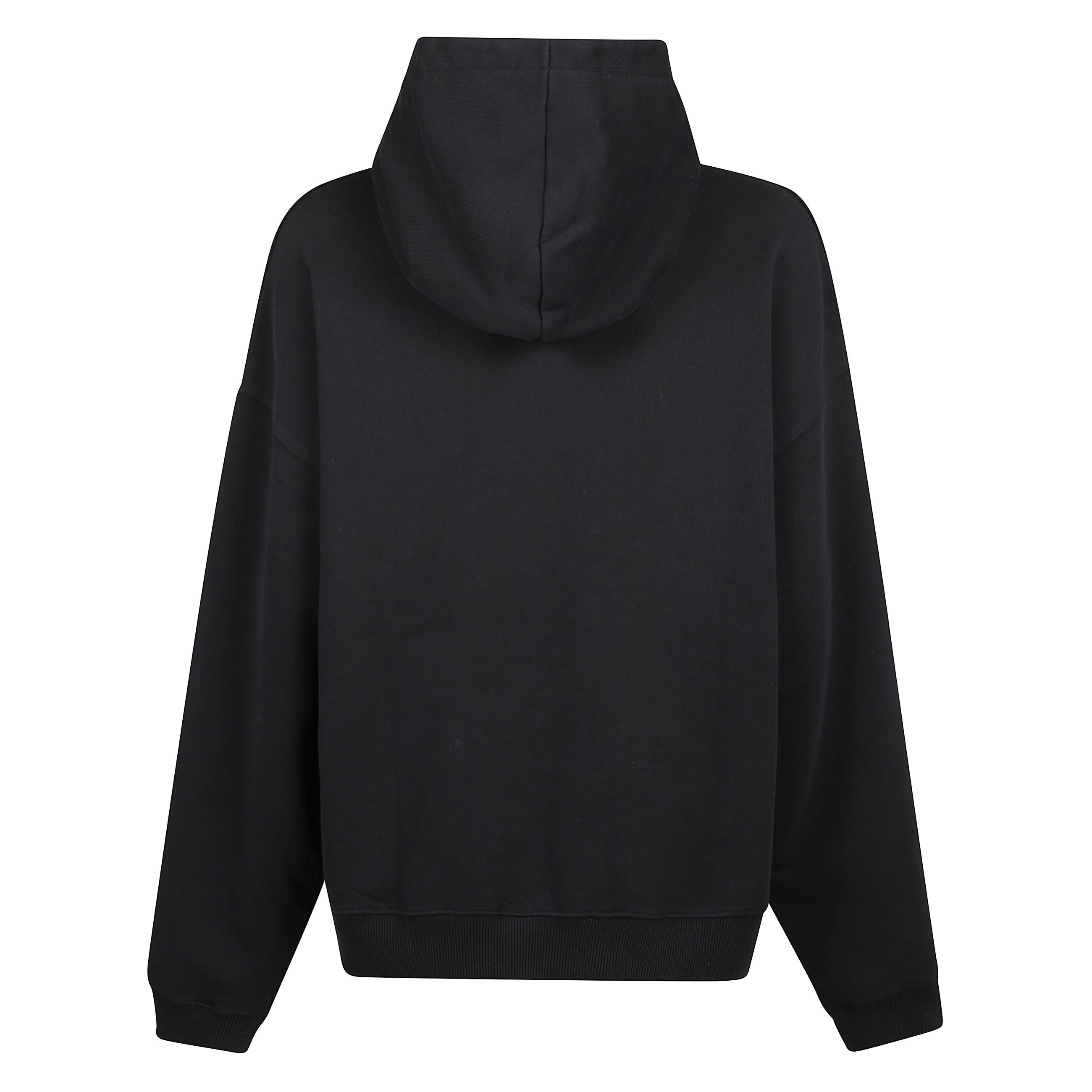 Felpa in cotone con cappuccio