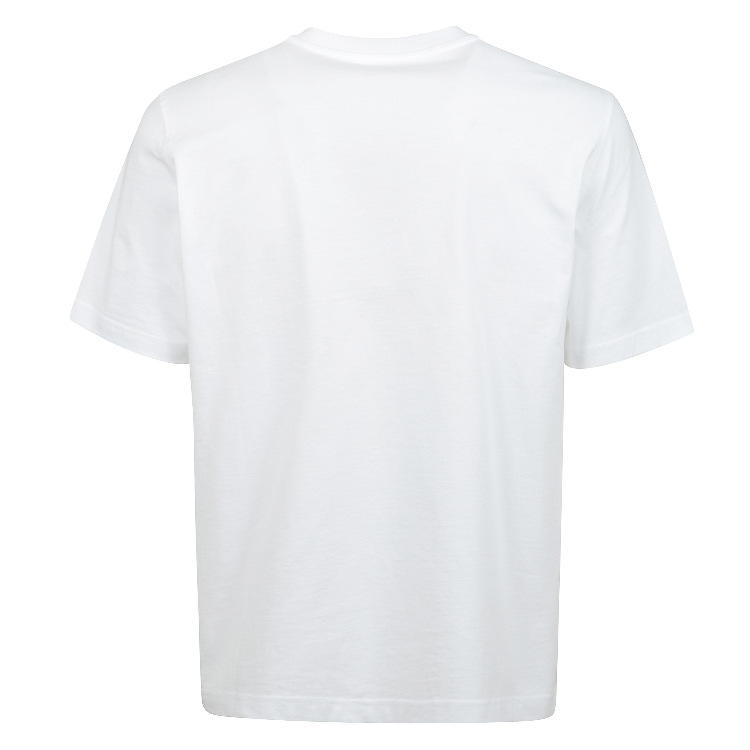 T-adjust-bigoval maglietta con maxi logo oval d in rilievo sul davanti