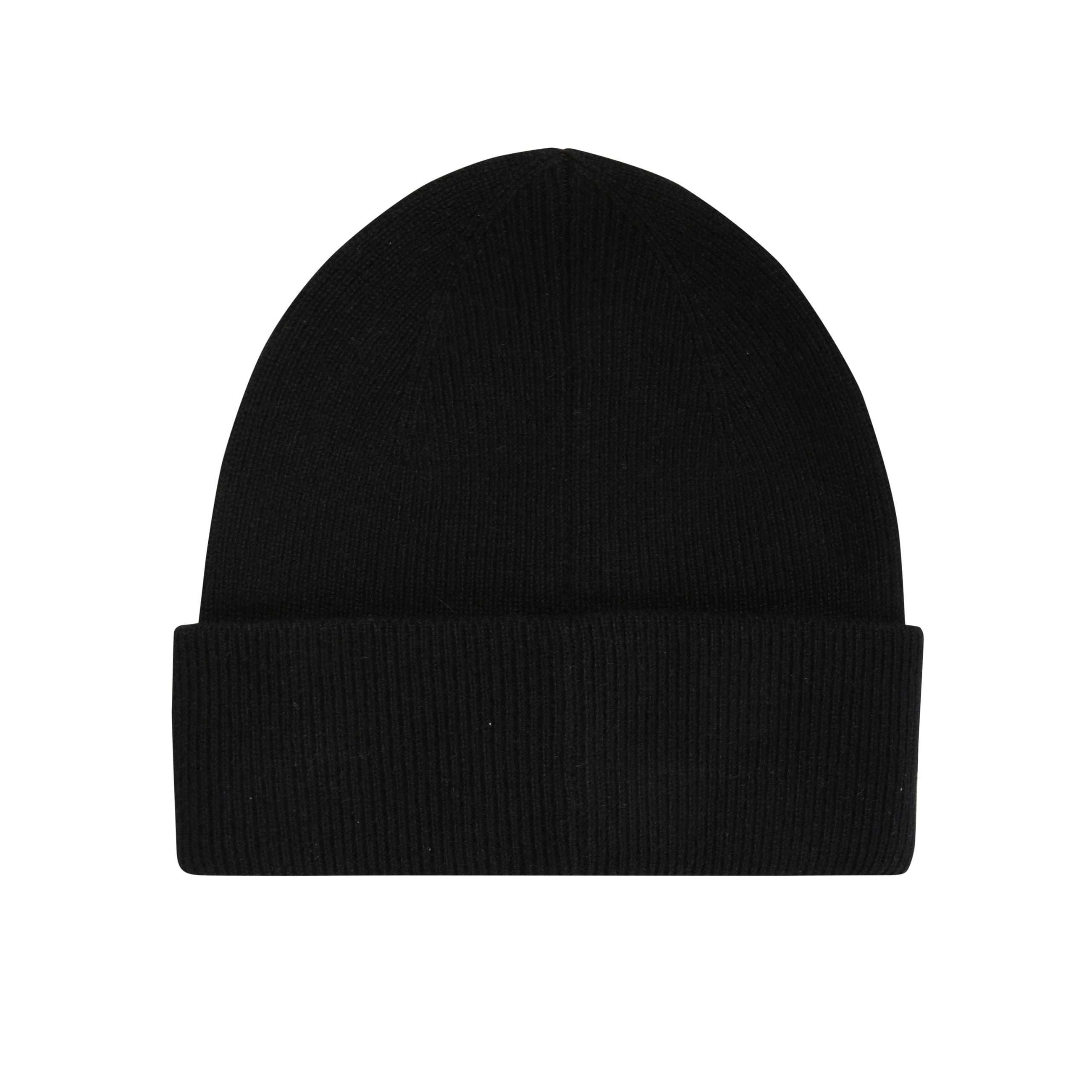 Beanie wool cashmere black