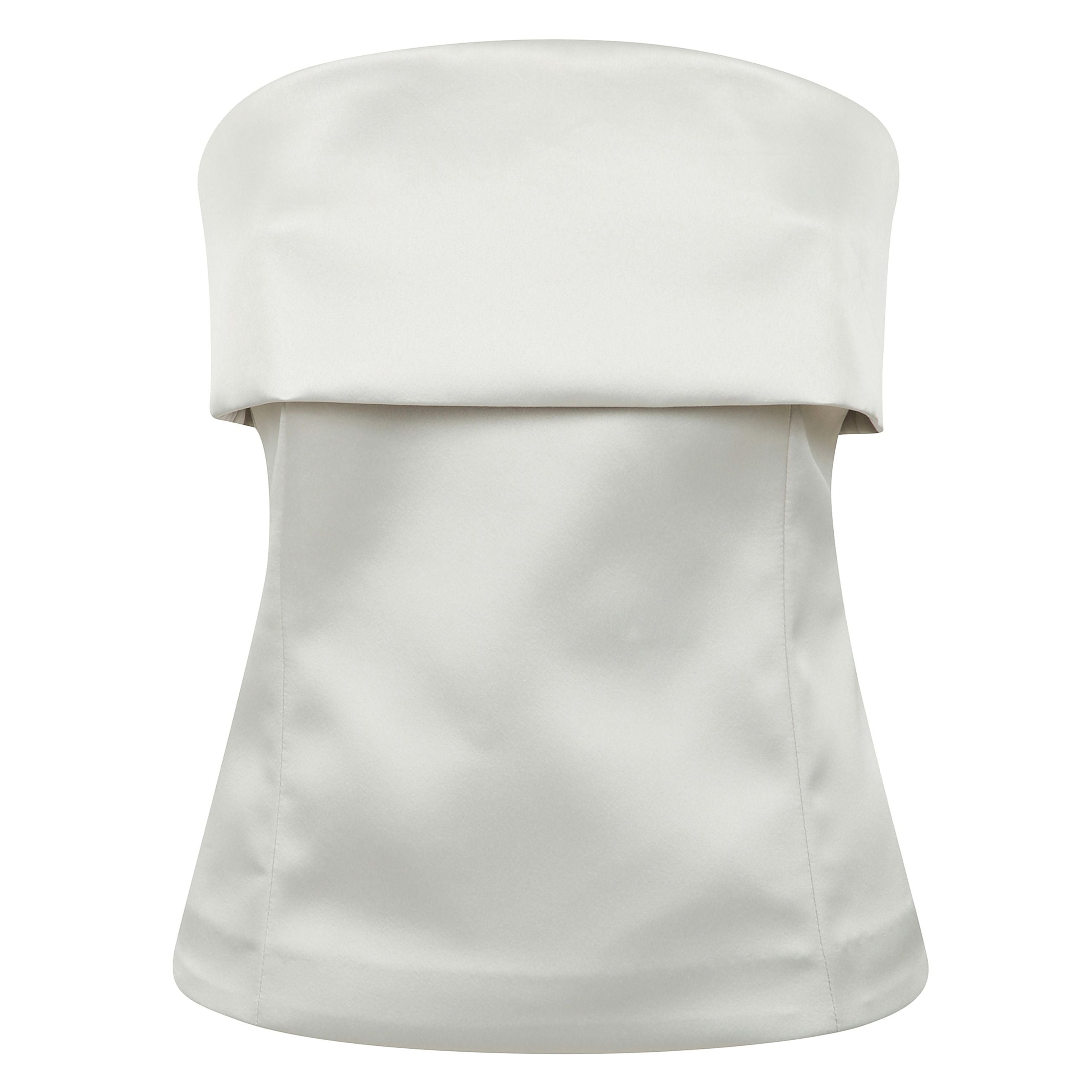 Top lap senza spalline, antiscivolo in gomma all'interno