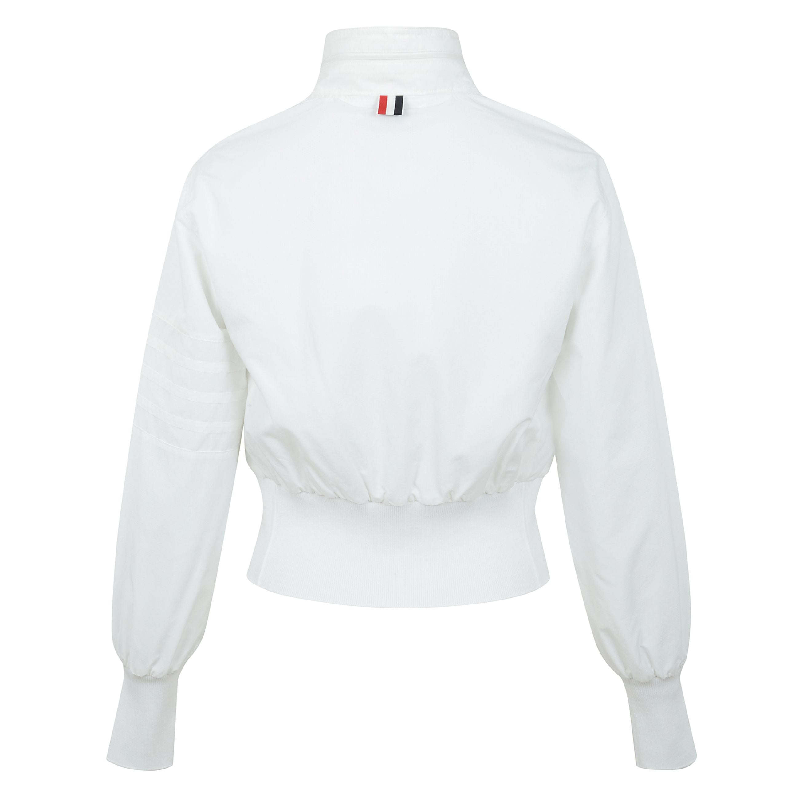 Felpa a maniche lunghe con cappuccio nascosto e due tasche laterali con cerniera