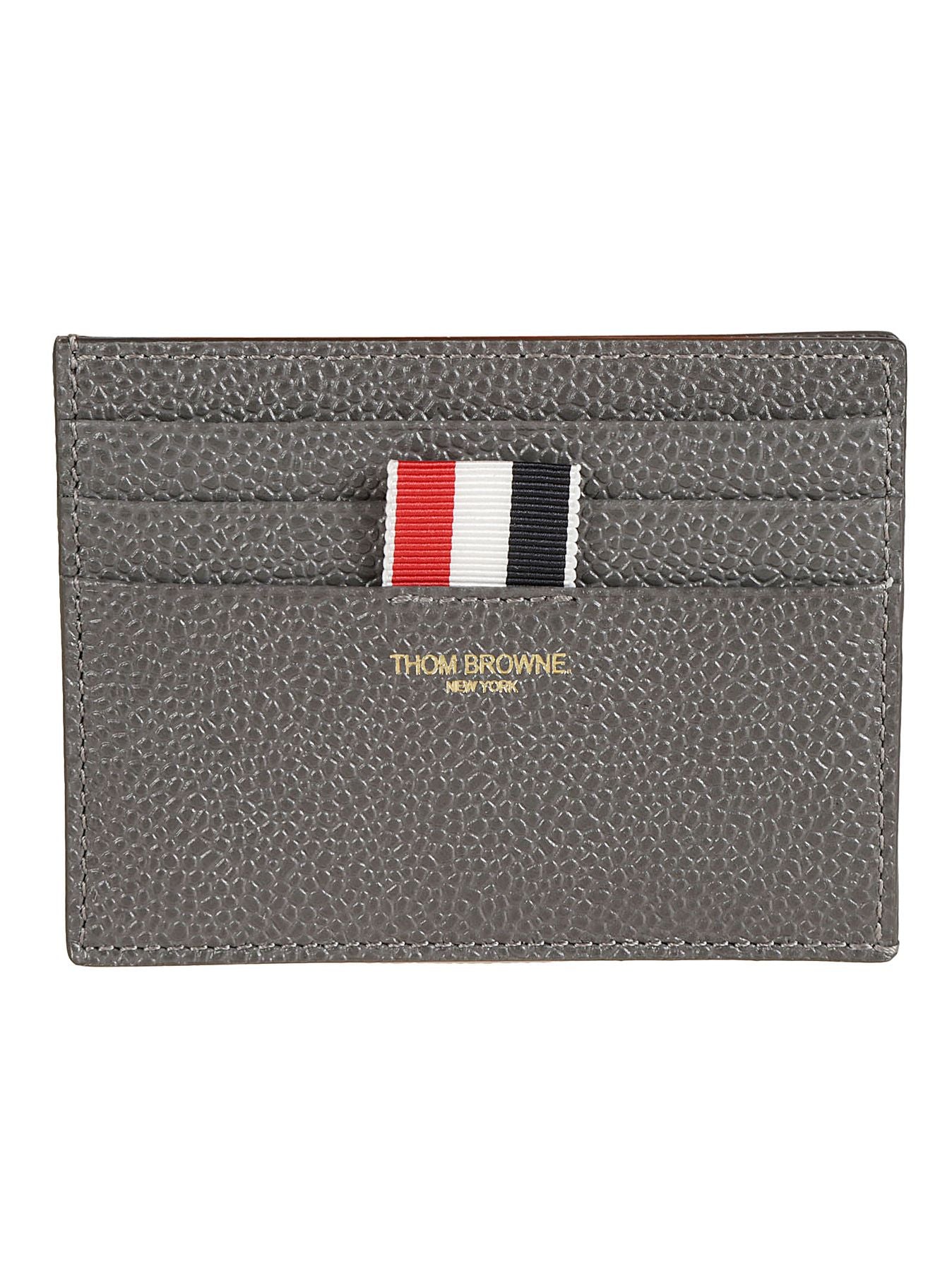 Thom browne portacarte in pelle