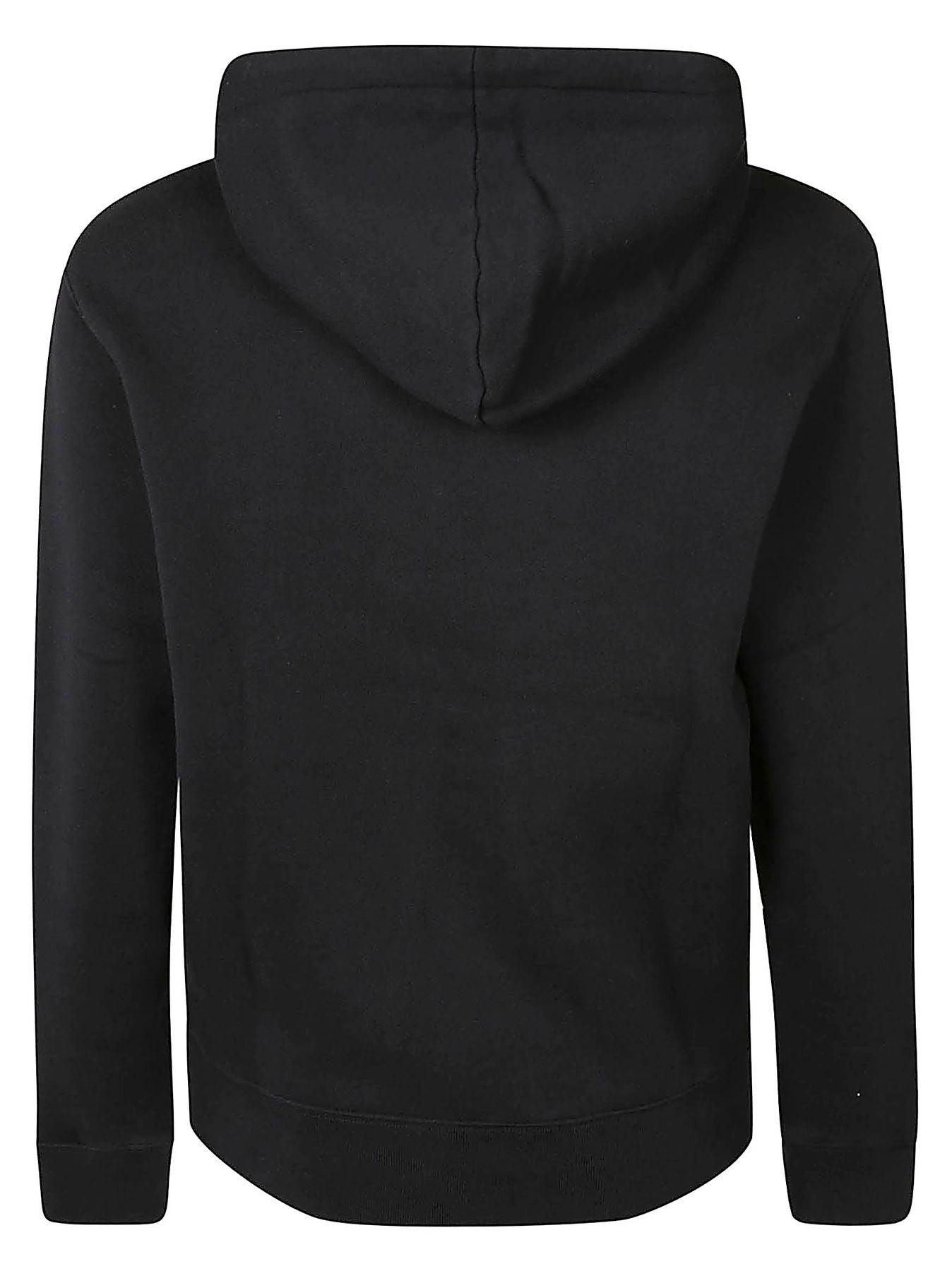 Bold fox head patch comfort hoodie