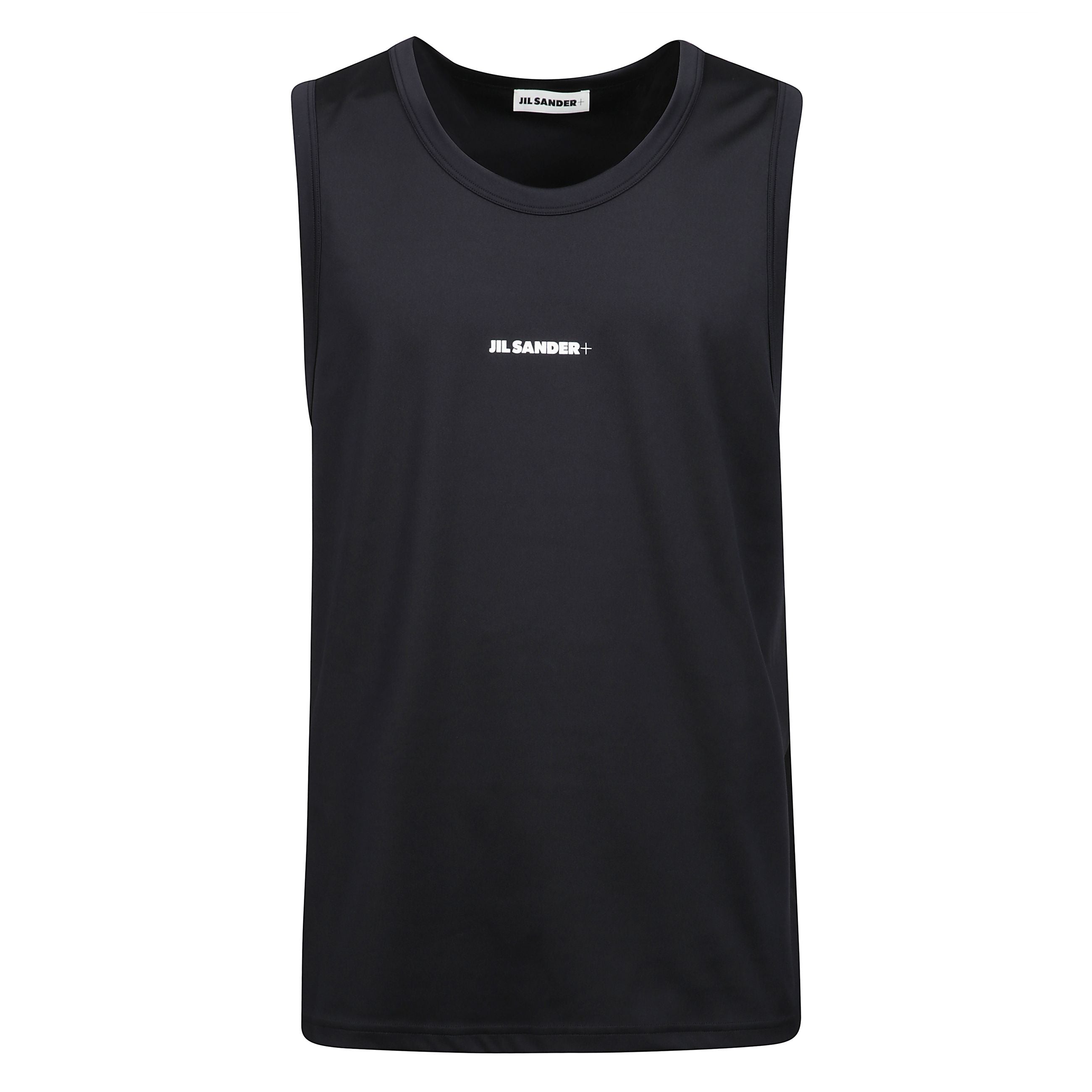 Essenziale, raffinata e intrisa della tipica estetica minimalista di jil sander, questa canotta in cotone premium Ã¨ un must-have per un guardaroba sofisticato e senza tempo. realizzata con tessuti di altissima qualitÃ , offre una vestibilitÃ  impeccabile