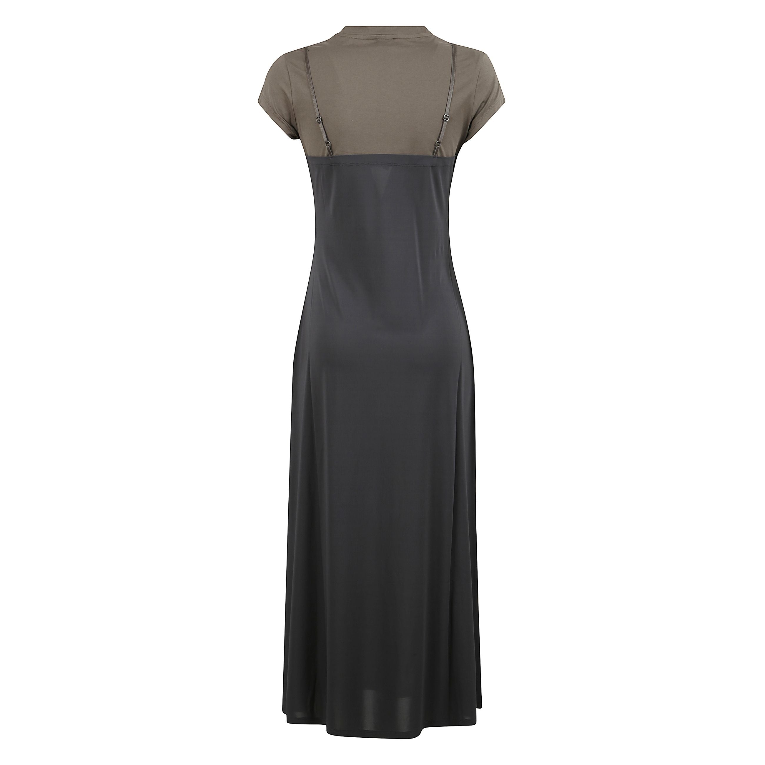 Vestito in jersey a strati