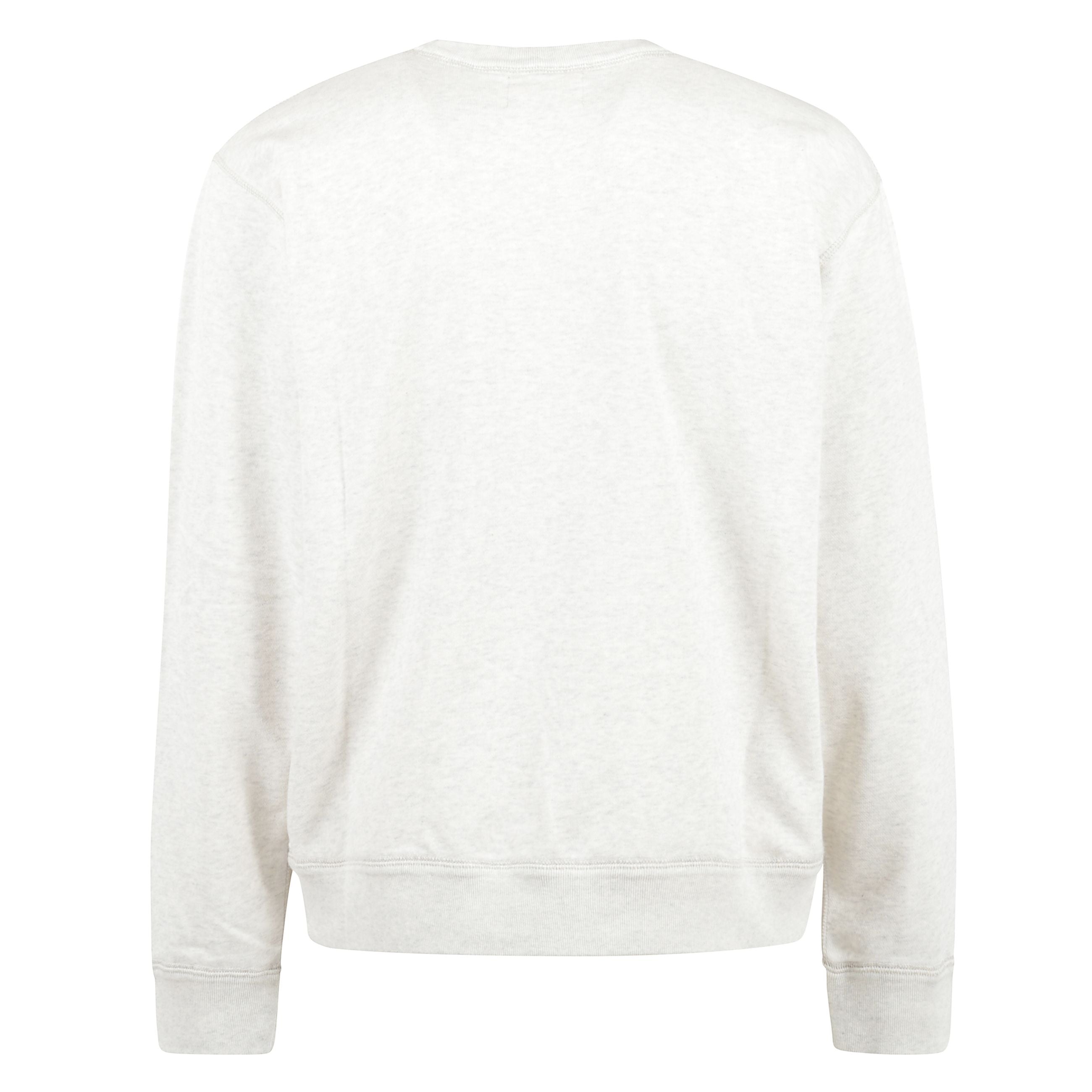 Comfort e stile si fondono in questa felpa firmata isabel marant, realizzata in un morbido tessuto felpato misto cotone. il design Ã¨ valorizzato da un collo alto rotondo con dettaglio a v, maniche lunghe e finiture a coste che donano struttura al capo.
i